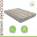 Ver imagem 3 de Colchão Casal Unique D45 Duoface 18x138x188cm Paropas By Ecosono Prata/Rustico