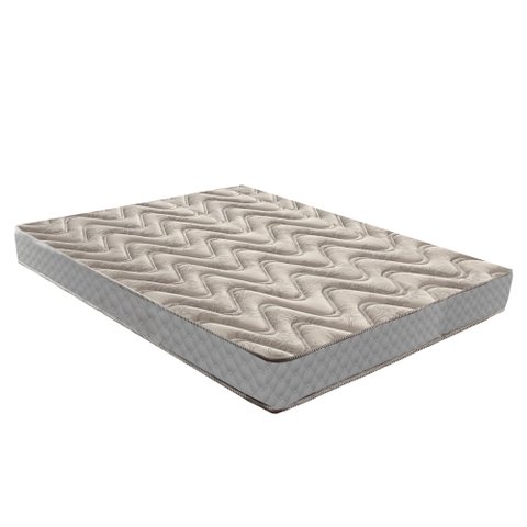 Colchão Casal Unique D45 Duoface 18x138x188cm Paropas By Ecosono Prata/Rustico