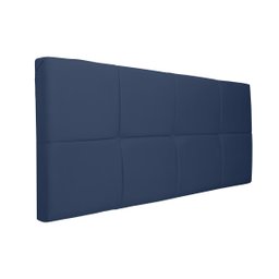 Painel Cabeceira Casal 1,40cm Suede Azul Marinho SMF DECOR - 1