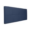 Painel Cabeceira Casal 1,40cm Suede Azul Marinho SMF DECOR - 1