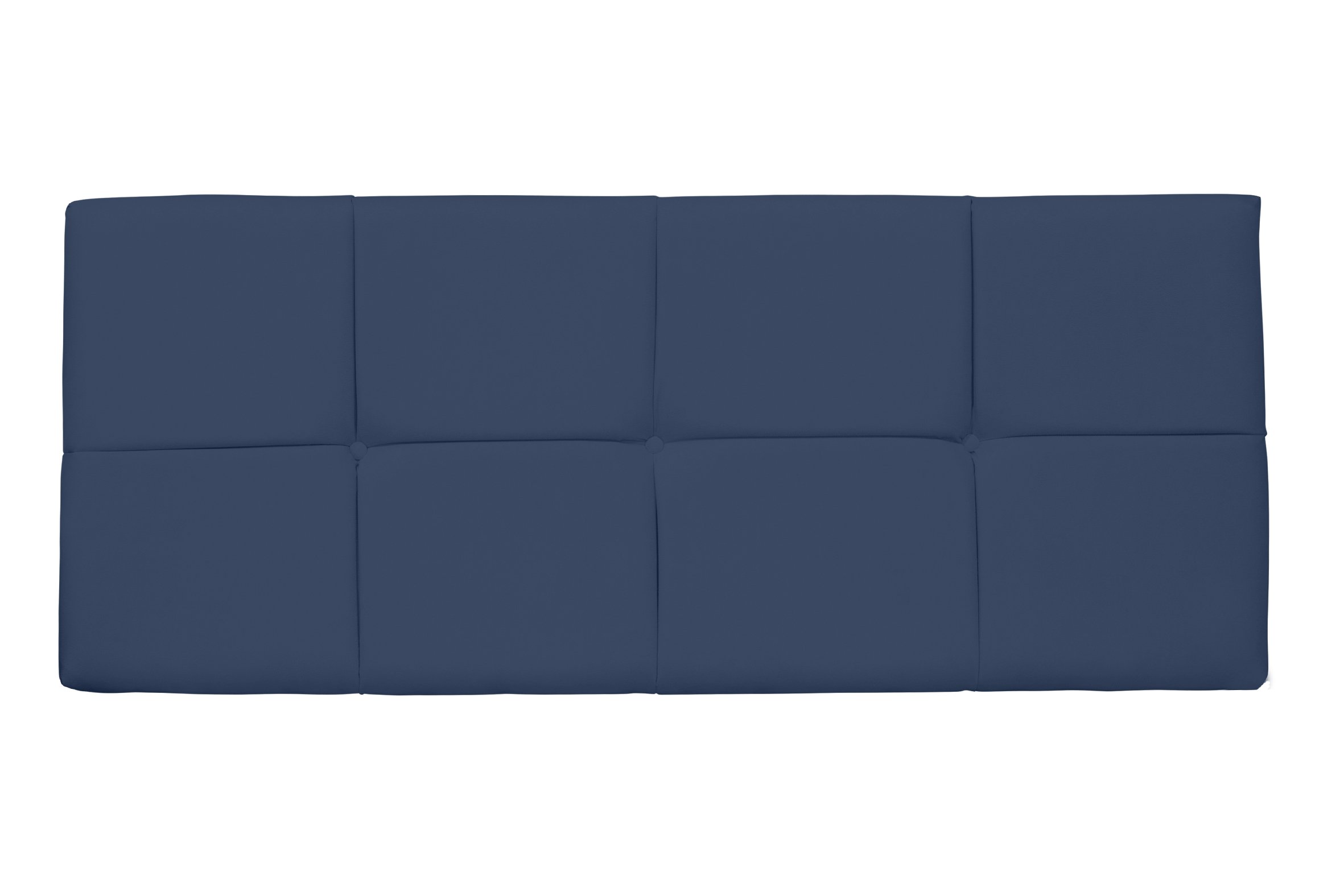 Painel Cabeceira Casal 1,40cm Suede Azul Marinho SMF DECOR - 2