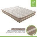 Ver imagem 5 de Colchão Casal Unique D33 Plus Duoface 18x138x188cm Paropas By Ecosono Bege/Rustico