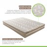 Colchão Casal Unique D33 Plus Duoface 18x138x188cm Paropas by Ecosono - 3