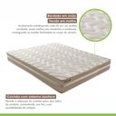 Ver imagem 3 de Colchão Casal Unique D33 Plus Duoface 18x138x188cm Paropas by Ecosono