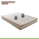 Ver imagem 6 de Colchão Casal Unique D33 Plus Duoface 25x138x188cm Paropas By Ecosono Bege/Rustico