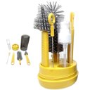 Ver imagem 1 de Kit Escova de Limpeza 4 em 1 Mamadeira Garrafa Copo Bebe Criança Limpeza Higiene Passeio Bolsa Mala 