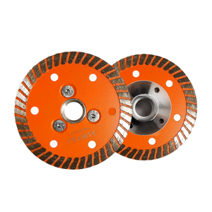 Mini Disco Diamantado Turbo 75mm com Flange