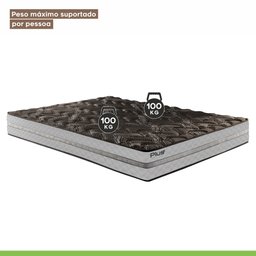 Colchão Casal Unique D33 Plus Duoface 18x138x188cm  - 6