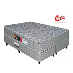 Cama Castor Queen Sleep Max D33 158x198x45 + Box Castor - 1