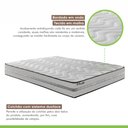 Ver imagem 3 de Colchão Casal Unique D33 Plus Duoface 18x138x188cm Paropas by Ecosono