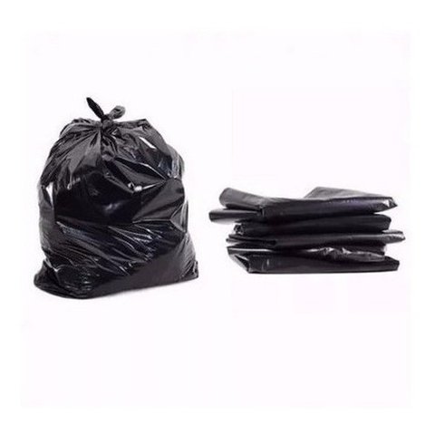 Saco de Lixo Reforçado Preto 30 Litros C/ 600 Unidades