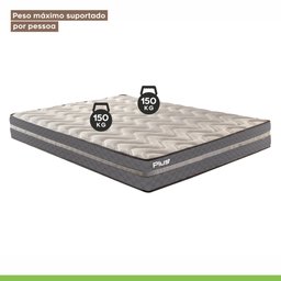 Colchão Casal  Unique D45 Plus Duoface 18x138x188cm - 5