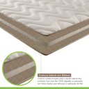Ver imagem 6 de Colchão Casal Quality D33 Duoface 26x138x188cm Paropas By Ecosono Prata/Rustico