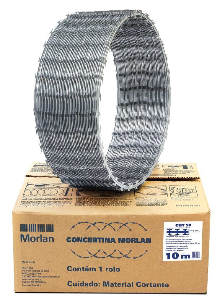 Concertina Galvanizada Bto30 Morlan CBT30 MadeiraMadeira