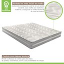 Ver imagem 3 de Colchão Casal Quality D33 Duoface 26x138x188cm Paropas by Ecosono