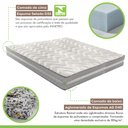 Ver imagem 5 de Colchão Casal Quality D33 Duoface 26x138x188cm Paropas by Ecosono