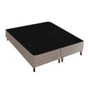Ver imagem 1 de Base Box Queen Galaxy 42x158x198cm Prata/Rustico Paropas By Ecosono