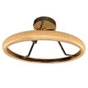 Ver imagem 7 de Luminaria 3 em 1 Anel Arco Lustre Cristal Led Infinito Perfil Sala de Jantar Casa Quarto Recepçao Am