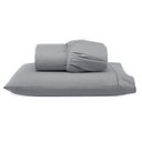 Ver imagem 1 de Roupa de Cama Lençol Solteiro 400 Fios Percal 2 Peças Ponto Palito Anti-pilling com Toque 100% Macio