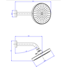 Chuveiro Deca Flex Plus Redondo de Parede Cromado 2083.c.std - 3