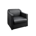 Ver imagem 1 de Sofá Poltrona Decor Sala de Estar/Office/Sala de Estar – Preto - Mobili