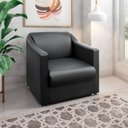 Ver imagem 2 de Sofá Poltrona Decor Sala de Estar/Office/Sala de Estar – Preto - Mobili