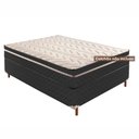 Ver imagem 6 de Base Box Casal Íris 42x138x188cm Preto/Elegancy Paropas By Ecosono
