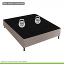 Ver imagem 5 de Base Box Casal Galaxy 42x138x188cm Prata/Rustico Paropas By Ecosono
