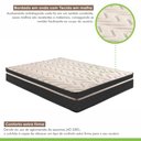 Ver imagem 3 de Colchão Queen Molas Extrapedic Íris 28x158x198cm Paropas by Ecosono