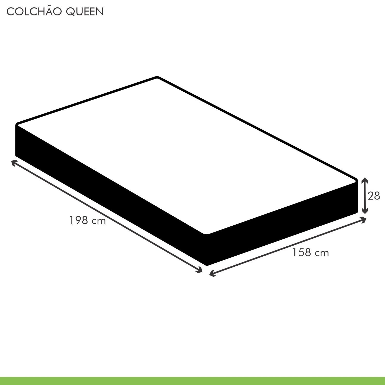 Colchão Queen Molas Extrapedic Íris 28x158x198cm  - 5