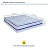 Colchão Queen Molas Ensacadas Mônaco 32x158x198cm Paropas by Ecosono - 4