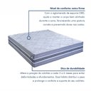 Ver mais imagens de Colchão Queen Molas Ensacadas Samambaia 30x158x198cm Paropas By Ecosono Cinza/Rustico Prata