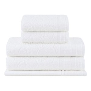 Jogo de Toalhas Buddemeyer Botanique Extra Soft Branco