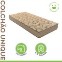 Ver imagem 3 de Colchão Solteirinho Unique D33 Duoface 18x78x188cm Paropas by Ecosono