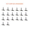 Kit 20 Prensa Cabo de Aço Luminaria de Teto Pendente - 1