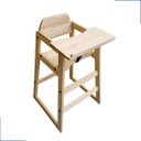 Ver imagem 6 de Cadeira Refeição com Bandeja Pinus 2 Un Cor:natural