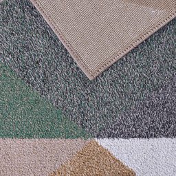 Tapete para Sala Classic Maiorca 24 Caramelo-Verde 2,00x2,50M - J Serrano - 6