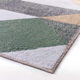 Tapete para Sala Classic Maiorca 24 Caramelo-Verde 2,00x2,50M - J Serrano - 5