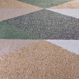 Tapete para Sala Classic Maiorca 24 Caramelo-Verde 2,00x2,50M - J Serrano - 3