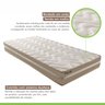 Colchão Solteirinho Unique D33 Plus Duoface 20x78x188cm Paropas by Ecosono - 3