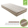 Colchão Solteirinho Unique D33 Plus Duoface 20x78x188cm Paropas by Ecosono - 5