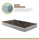 Ver imagem 4 de Colchão Solteiro Unique D33 Plus Duoface 14x78x188cm Paropas by Ecosono