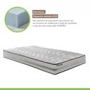 Ver imagem 4 de Colchão Solteiro Unique D33 Plus Duoface 14x78x188cm Paropas by Ecosono