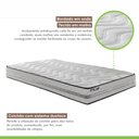 Ver imagem 3 de Colchão Solteiro Unique D33 Plus Duoface 16x78x188cm Paropas by Ecosono