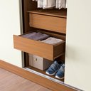 Ver imagem 6 de Guarda-roupa 3 Portas de Correr Kappesberg Canela/off White 180cm