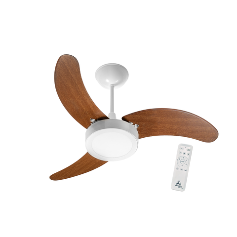 Ventilador de Teto Inverter Venti Delta Branco Super LED + Controle Remoto