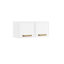 Ver mais imagens de Cozinha Completa Aço C/ Portas Vidro Bella Bertolini - Branco