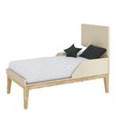 Ver imagem 4 de Berço Mini Cama Classic Areia Fosco Pés Madeira Natural com Colchão D18 - Reller Móveis