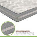 Ver imagem 6 de Colchão Solteiro Quality D33 Duoface 26x88x188cm Paropas By Ecosono