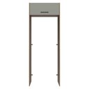 Ver imagem 6 de Porta-geladeira 83 Cm 1 Porta Basculante Rustic/cinza Agata Madesa
